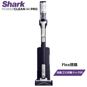 �V���[�N �|���@ �R�[�h���X�X�e�B�b�N�N���[�i�[ Flex���� Shark PowerClean 360 PRO �����S�~���W�h�b�N�t�� IW5271JWH ���^���b�N�y�^���x�[�W�� iQ�Z���T�[���� 360°�N���[�j���O �p�C�v���Ȃ���y