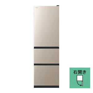 �y�z�����ݒu�����z���� �①�� 315L ��54cm �ЊJ��3�h�A �E�J�� V�^�C�v �X���� R-V32X-N ���C�g�S�[���h �܂�Ȃ���� ���邨���`���h �T�b�Ƌ}��p ���������K���X�I �������X�y���������z�yKK