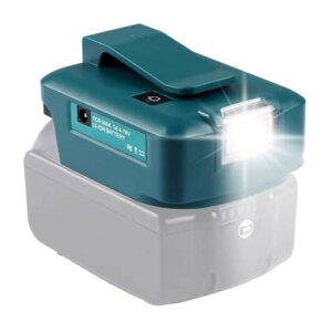 }L^݊i ADP05 LEDCgt USB A_v^[ 邳140[ 18V 14.4VΉ 2.4A hБ΍ Ɠ {̂̂ obe[ [d ʔ Longsafe (ADP05L01-BL)