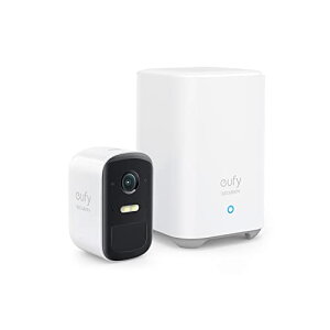 Anker Eufy Security eufyCam 2C 1-Cam KitiOJjyZLeBJ/hƃJO/lbg[NJ/obe[ 180ԘAgp / 1080p tHD/ǉsv/ IP67 / X|bgCgz