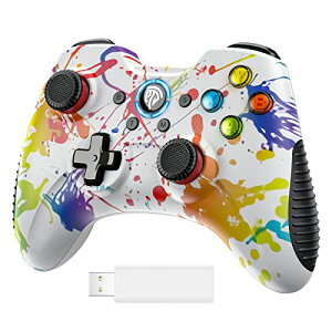 EasySMX PCRg[[ Q[pbh  Windows 7 8 10 11 PC/PS3/Android/Switch/Steam deck 2.4GCX x \U@\ TurboA p\RQ[ steamRg[[ obe[d 14