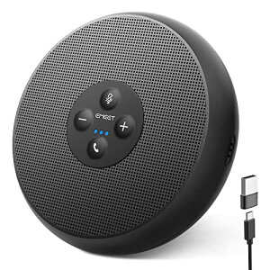 EMEET Xs[J[tH ZoomF 360?SW cp}CNXs[J[ oʘb mCYLZO SwW}CN 4lcΉ Skype/Zoom/Facetime/WechatʘbAvΉ USB C/USB Aڑ