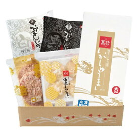 【『いかしゅうまい』発祥の店】萬坊 おすすめセット(SK-14-F)(冷凍) 父の日 お中元 帰省暮 お歳暮 ギフト 詰め合わせ お取り寄せグルメ ギフト箱付き 3000円代