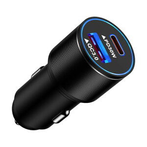 48W ԍڏ[d VK[\Pbg USB-C & USB A yPD30W+QC18W }[dz2|[g J[`[W[ ^Cvc QC3.0 ^ [\Pbg 12V/24VԑΉ usb\Pbg OCgt iPhone16 15 14 13 12 11 8