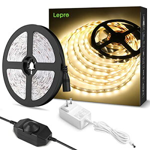 Lepro LEDe[vCg dF iK ԐڏƖ 5m 12v F^Cv XgbvCg ؒf\ 2835SMD 300LEDPx XgOCg Q//X/RNV/ŔƖ