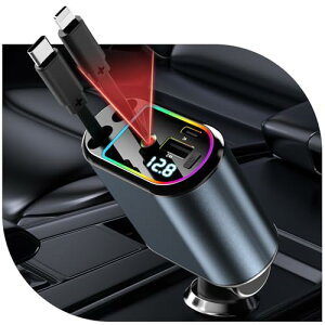  [d 莮[dP[u yRGBōʂ鐯Vz4䓯[d\ usb c^Cv LED\d Type-C120W/Lightning 25W }[d i-Phone 16/15/14/13/12, Galaxy S22/S21 UItra, Xperia, i-PadΉ 12V-24VԑΉ