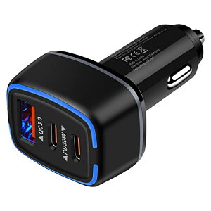 VK[\Pbg USB-C 3|[g v78W J[`[W[ ^CvC PD30W&QC18WΉ/USB-A&2USB-C/12V-24VԑΉ Hootek [\Pbg USB  [d VK[\Pbg }[d iPhone 16e/16/15/14V[YAiPa