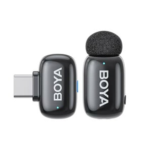 BOYA miniCX}CNy~j360°Ws}CNz^Cvc }CN iPhone 16/15V[YΉ Androidp USB-C uڑ mCYy vOvC AIϊ `100m APPsv u[g