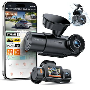 u2025vVŁvVANTRUE N4S 3JhCuR[_[ WiFi PlatePixZp STARVIS 2 HDRÎ@\ 2.7K+1440P+1440P OJ hR 24ԒԊĎ GPS {ꉹ 360°Sʕی ԍ