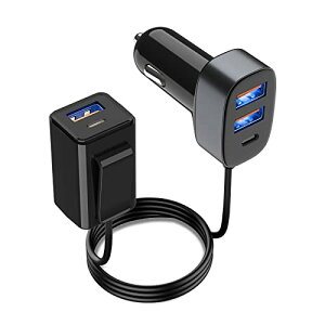 78W J[`[W[ 5|[g 1.5m  USB PDQC3.0 }[d VK[\Pbg USB |[g ԍڏ[d 12V/24VΉ }[gtH/Galaxy/Pad/Android^ubg/p[oN/USBfoCXɑΉ yO