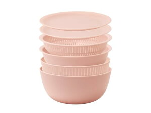CNCbg (like-it)  {E dqWΉ Colander&Bowl ĂƂɂg Uƃ{[ sN 6_Zbg { ؂ ؂\ ϔM{E