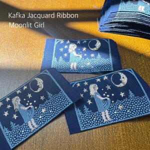 Kafka Jacquard Ribbon Moonlit GirlWK[hD ^O A[gfUC   ̎q I { JtJ{