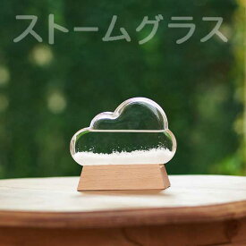 ストームグラス気象計 クラウド Fun Science 333-274 送料無料