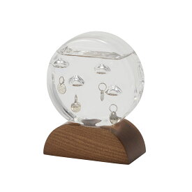 ガラスフロート温度計 ラウンド クリア 333-S002CL 茶谷産業 Fun Science ファンサイエンス 送料無料