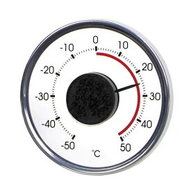 温度計 シンプル 窓 ガラス 外 屋外 外気 アナログ TM-5609 送料無料