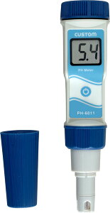 pH計:カスタム防水pH測定器PH-6011【送料無料】