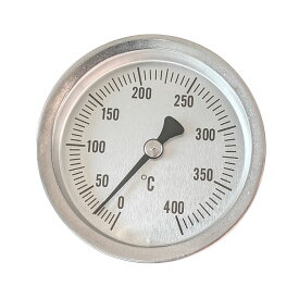 温度計 薪ストーブ 高温 ピザ窯 アナログ温度計 400℃ 重厚感 シンプル サーモ530 送料無料