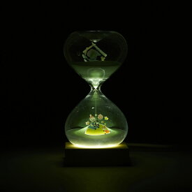 砂時計 LED ライト 15分計 ムーミン 152-333242W 台座 ギフト 送料無料