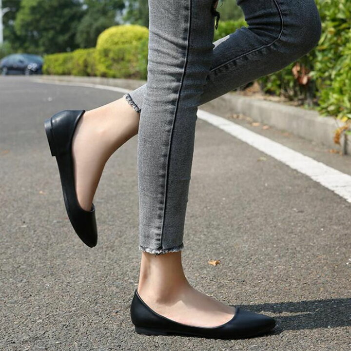 楽天市場】23-28cm ポインテッドトゥ パンプス レディース 痛くない 