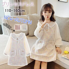 子供服 女の子 ワンピース 長袖 ガールズ フォーマル スーツ レイヤード 可愛い 通学 入園式 入学式 お姫様 おしゃれ 快適 子供ドレス 子供 スーツ フォーマル ドレス キッズ ガールズ 入学祝い 入学式 卒業式 発表会 結婚式 子供 洋服 学園風