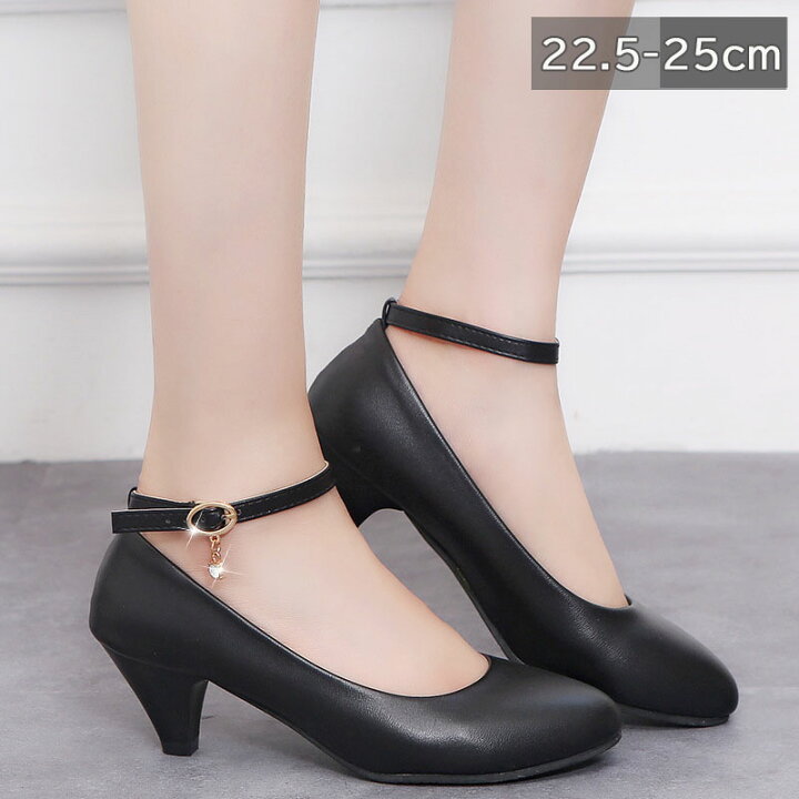 アンヘル アラルコン ANGEL ALARCON Tストラップローヒールパンプス （ブラック） -レディースシューズ・靴の公式通販サイト |  ハーモニープロダクツ ガールズ パンプス ローブロック ドレスシューズ アンクルストラップ クローズトゥ ヒールサンダル Mia-2