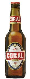 PortugalECM　コーラルビール　330ml/24本.hnポルトガル　ビールお届けまで10日程かかります