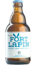Belugium　beer　ベルギービールフォートラパン　ブランシュ瓶 330ml/24本hirBlanche de Fort Lapinお届けまで14日ほどかかります