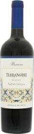【3本（個）セット】テラノブレ　メルロ レゼルバ　2021年　赤 750ml TERRANOBLE　MERLOT RESERVA.554e高貴なメルロのもつエレガントな風味を充分に引き出した、完熟プラムの味わいのコクのあるワインです。最近注目のカルメネール・バランスのとれた味わい