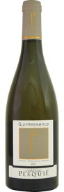 シャトー　ペスキエ　カンテサンス　ブラン　2018年　白　750ml/12本CHATEAU PESQUIE　QUINTESSENCE BLANC073.eフレッシュでエレガントなルーサンヌ種の味わい。白い花や南国のフルーツの複雑なアロマも心地よいリッチな白ワイン。