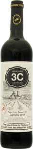 3C プレミアム セレクション 2017年 赤 750ml/12本3C PREMIUM SELECTION.380.e素晴らしい凝縮感と個性を持ったワイン。カリニエナ種由来の熟した果実や花の香りに、樽由来のスパイス香やロー