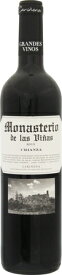 モナステリオ　デ　ラス　ビーニャス　クリアンサ　2018年　赤　750ml/12本MONASTERIO DE LAS VINAS　CRIANZA.2689ブラックチェリーなどのフレーバーに口内に広がる豊かな果実味も心地よいワイン。程よいコクも魅力。