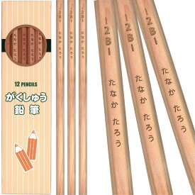 日本製 鉛筆 名入れ 鉛筆 2B がくしゅう 鉛筆 2B 木軸 入学祝 名入れ無料卒園 記念 1ダースから 送料無料鉛筆 名入れ 国産 ひらがな 漢字 sotsuen gks (郵14 2個ネ jpn