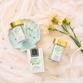 【お買い物マラソン限定全品ポイント2倍！8/4 20:00〜8/11 01:59】【数量限定】SWATi BATH PEARL GREEN (M) スワティー バスパール グリーン ペリドットの香り 入浴剤 SW-1045