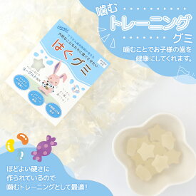 【5と0のつく日限定クーポン＆全品ポイント2倍！2/15】【3,980円以上で送料無料】はぐグミ ヨーグルト味 砂糖不使用 キシリトール100％ グミ 噛むトレーニング ママさん歯科医師監修 歯医者 個包装 大容量 100粒入 CHILEES