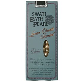 【お買い物マラソン限定全品ポイント2倍！8/4 20:00〜8/11 01:59】SWATi BATH PEARL GOLD (S) スワティー バスパール ゴールド 入浴剤 レモンクォーツの香り SW-1046