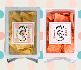 稲庭うどん 職人が作るかりんとうかおる苺かおる林檎2袋セット