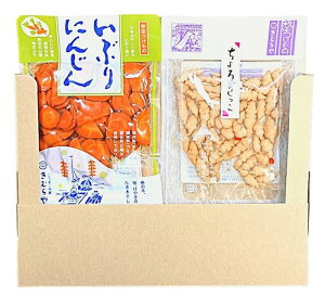 【送料無料 】 【メール便でお届けします】雄勝野きむらや いぶりにんじん スライス ちょろぎ醤油漬けセット
