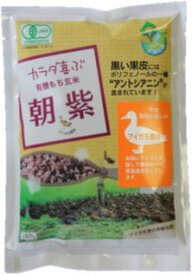 R7年産　新米　有機米古代米朝紫　黒米もち玄米160g