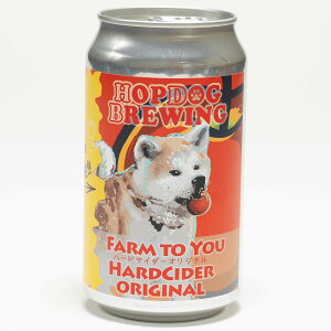 y①֔zHOPDOG BREWING FaRM to YOU Hard Cider Original360ml(ʎ)