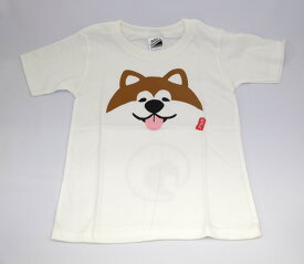 フルゥール秋田犬顔Tシャツ（M・L・XLサイズ）【レターパックライト便にも対応】