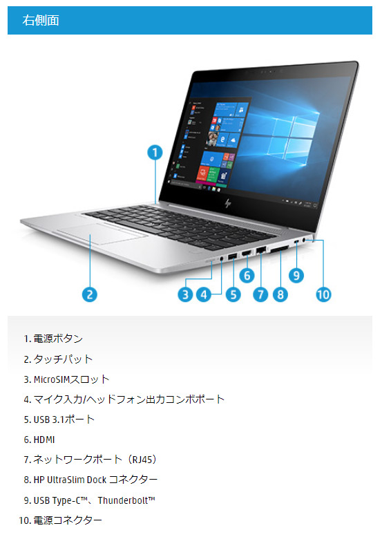 いです ヤフオク! - HP EliteBook 830 G5 / 第8世代 Core i7-8550U