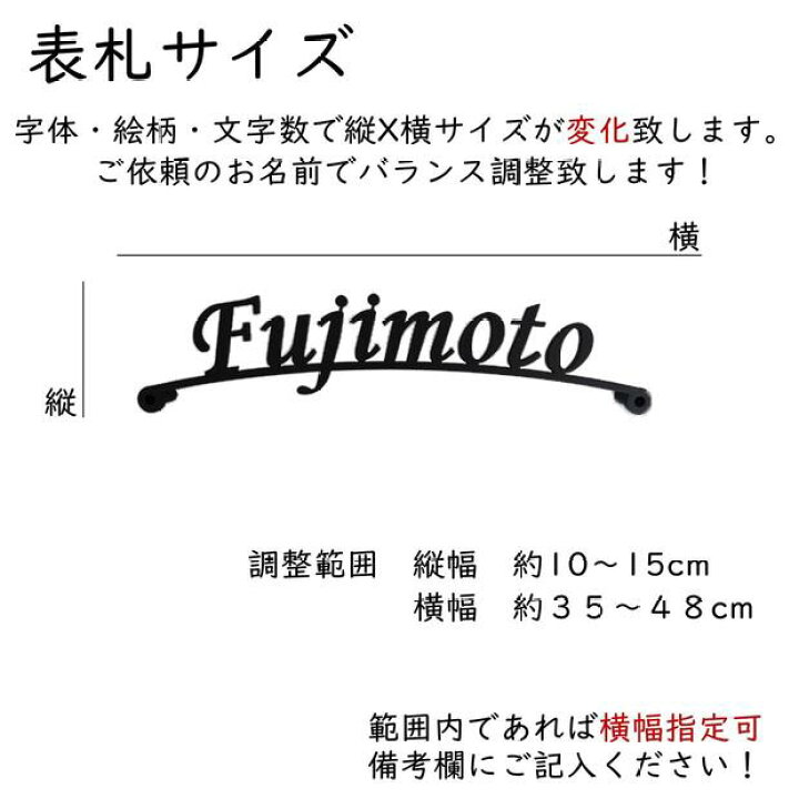 楽天市場 表札 アイアン アーチ フォント ローマ字 文字 字体 アルファベット 送料無料 鉄製 かわいい おしゃれ シンプル スペーサータイプ アーチのサインプレート 戸建 新築 お店ロゴ お祝い ギフト に最適 秋山ファクトリー楽天市場店