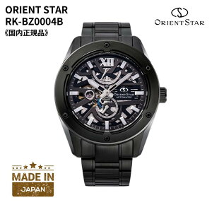 �I���G���g ORIENT �r���v ORIENTSTAR �I���G���g�X�^�[ �@�B�� ������(�芪�t��) �V���R�������񂬎ԓ��� M34 �A�o���M�����h F8 �X�P���g�� RK-BZ0004B �u���b�N �����Y �������K�i