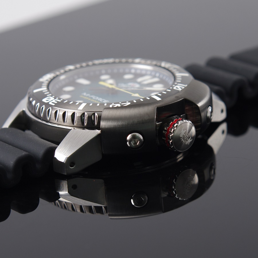 オリエント ORIENT 腕時計 エム・フォース 自動巻(手巻付き) スポーツ ダイバー 日本製 国際保証 グリーン RN-AC0L04L |  アッキーインターナショナル