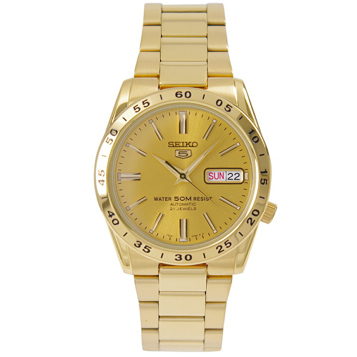 楽天市場】セイコー SEIKO 5 腕時計 海外モデル 自動巻き ゴールド 