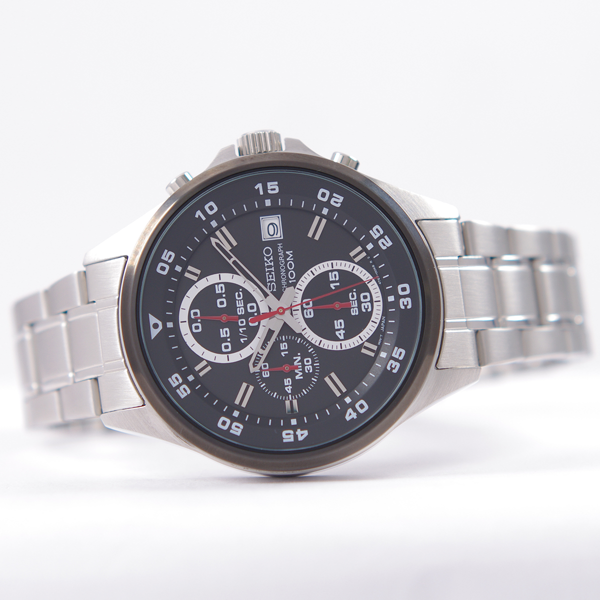 セイコー SEIKO 腕時計 クオーツ 海外モデル クロノグラフ 100M防水 ブラック文字盤 SKS633P1 メンズ［逆輸入品］ |  アッキーインターナショナル