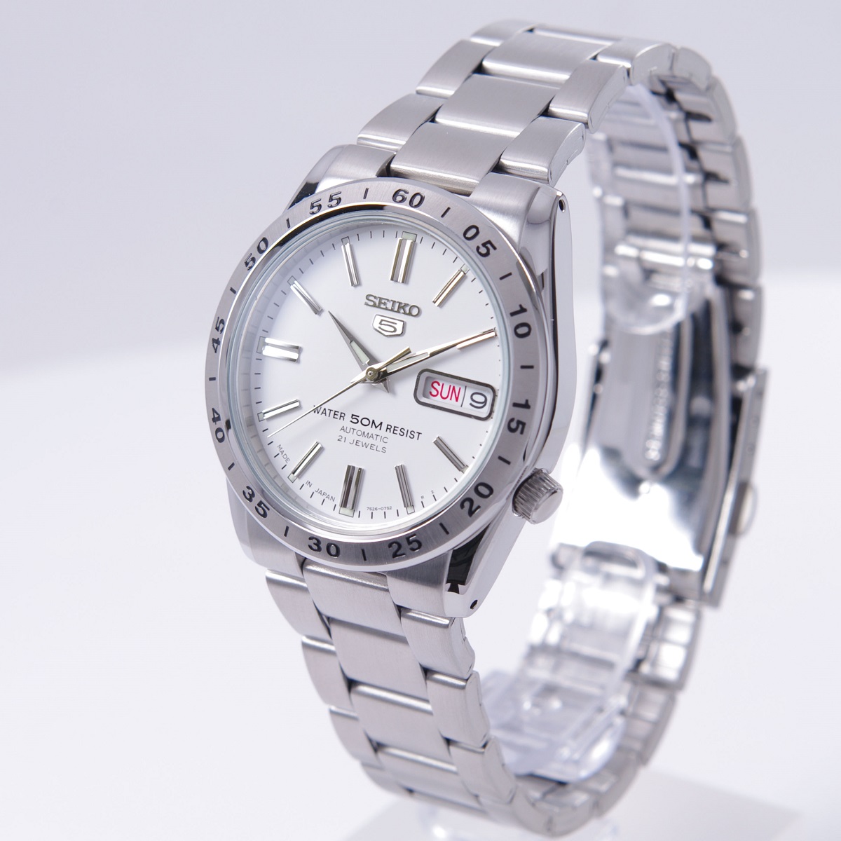 楽天市場】セイコー SEIKO 5 腕時計 海外モデル 自動巻き ホワイト文字