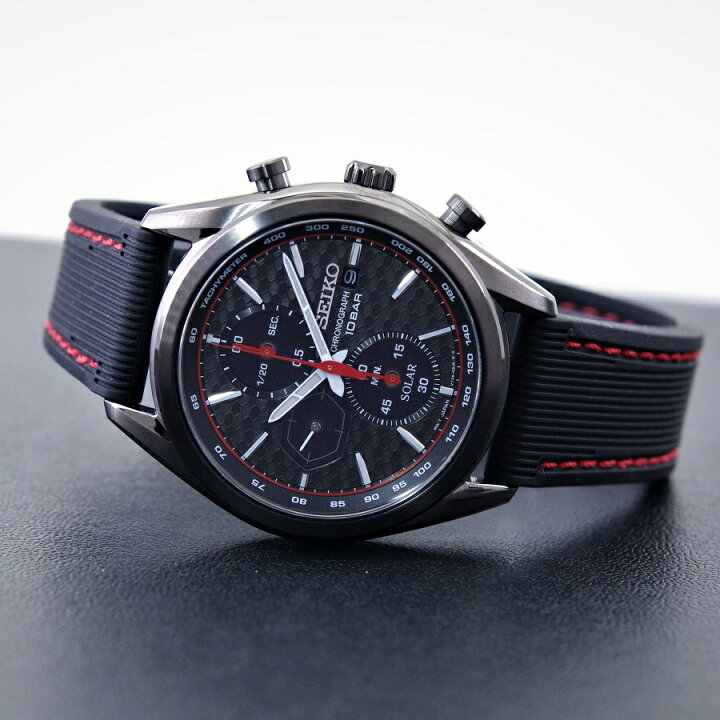 楽天市場】セイコー SEIKO 腕時計 ソーラー クロノグラフ サファイア 