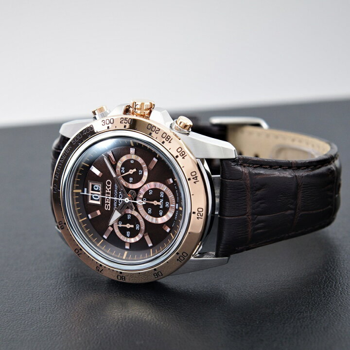 楽天市場】セイコー SEIKO 腕時計 ロード LORD クロノグラフ ブラウンx 