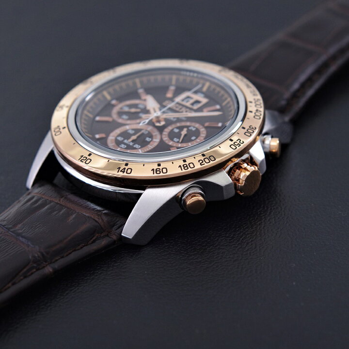 楽天市場】セイコー SEIKO 腕時計 ロード LORD クロノグラフ ブラウンx 